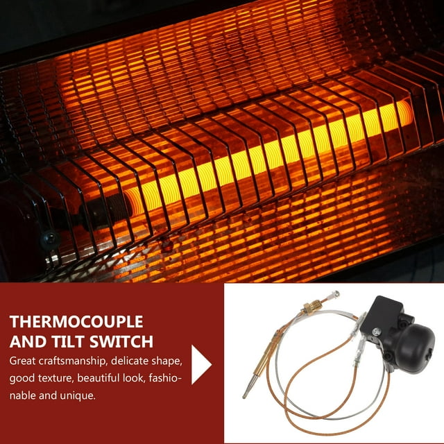 MOKKHNB Thermocouple de Remplacement 1 Ensemble Couleur Assortie pour la Réparation des Chauffages Extérieurs