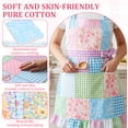 thumbnail image 4 of 168Pcs Quilting Cotton Fabric Square 5 x 5 inches Charm Pack for Quilting Pre-Cut Quilting Fabric Squares Floral Patchwork for Sewing Scrapbooking Patchwork DIY Crafts, 4 of 10