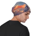 thumbnail image 4 of Naloa Colorful Cloud Spotted Dog Soft Beanie Hat, Knit Beanie Daily Beanie in Fine Knit for Women Men Winter Travel, Outdoor, 4 of 7
