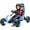 Blue, variant on Joyracer 24V Electric Go Kart for Kids Ages 6+, 400W Motors Ride On Car with Drift Mode, Rear Suspension, Bluetooth Music, Up to 8.5MPH, Pink