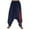 Blue, variant on HomeGardon Mens Pants Man Loose Casual Elastic-Waist Drawstring Low-Crotch Yoga Full Length Pants,S-XXXL