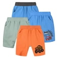 thumbnail image 3 of LYMAYTER Toddler Kids Boys Shorts with Drawstring Baby Athletic Casual Jogger Shorts 1-9Y, 3 of 10