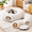 Cream White-Round, variant on Bubble Round Cat Tunnel For Indoor Cats Cream White