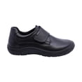 thumbnail image 2 of Zapato escolar Audaz para niño de piel en negro Monkey con tira de contacto Cameron, 2 of 6