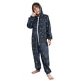 thumbnail image 5 of Soft Big Kids Onesie Pajamas Cozy Loose-Fit Jumpsuits for kids with Pockets for Christmas Lounge & Play Twinkling Stars and Constellations, 5 of 8