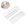 thumbnail image 2 of Caja de almacenamiento de huevos con 12 rejillas Organizador de huevos portátil Contenedor de conservación de huevos, 2 of 10