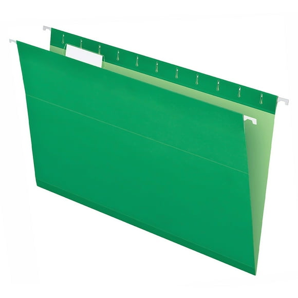 Fólder Colgante Reciclado Pendaflex Tamaño Oficio Verde C/25 Piezas