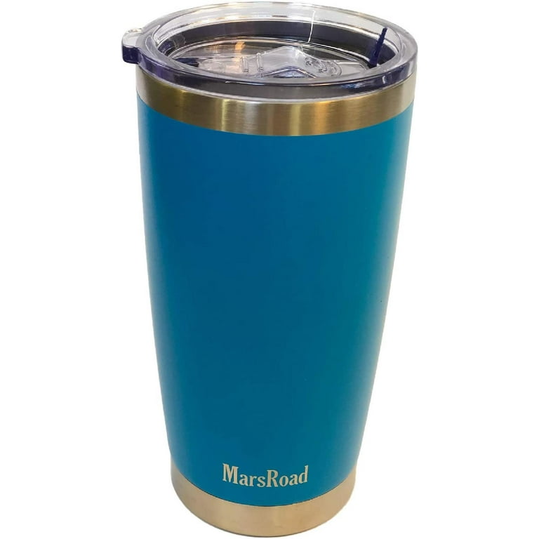  ECOYEE Stainless Steel Travel Coffee Mug 20oz - Insulated Hot  Cold Tumbler, Thermal Coffee Cup, Double Wall Leakproof Mug - Ideal for  Travel (Blue, 20oz) : Home & Kitchen