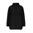 thumbnail image 4 of Womens Quilted Pullover Puffer Down Jacket Winter Warm Packable Lightweight Stand Collar Long Sleeve Coat with Pocket, 4 of 7
