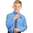 thumbnail image 2 of S.H. Churchill & Co. 4 Piece Boy's Dress Shirt Set with Long Tie, Bow Tie and Pocket Square, 2 of 6