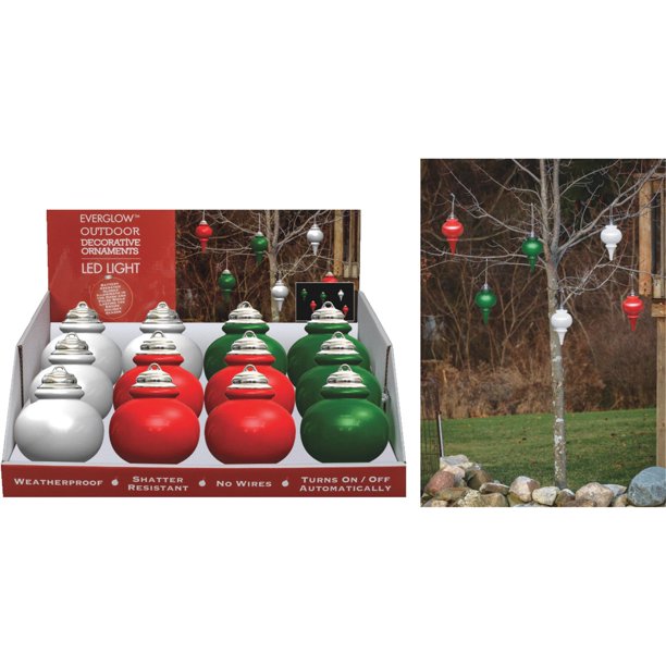Xodus LED Outdoor Finial Christmas Ornament