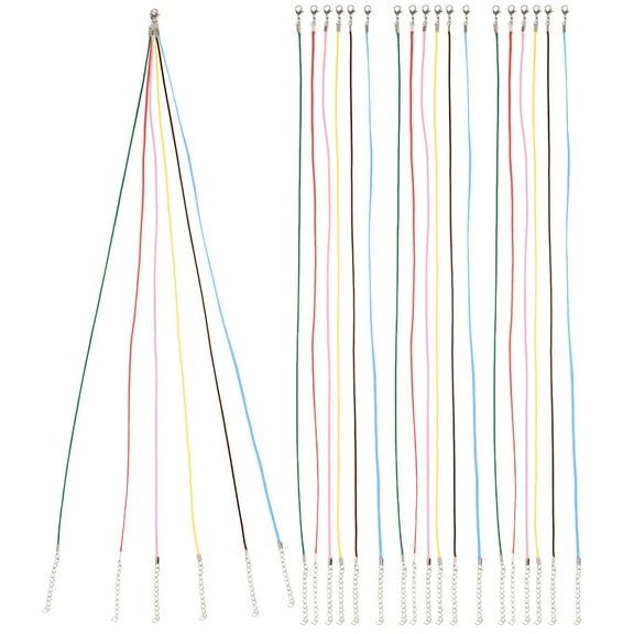 MERRYHAPY Necklace Cord Assorted Colors for Jewelry Making Supplies and Crafting Accessories