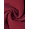 thumbnail image 5 of INSPIRE CHIC Women's Fall Dresses Chiffon Cape Overlay Crewneck Asymmetric Ruffle Formal Shift Midi Dress for Wedding Guest S Wine Red, 5 of 6