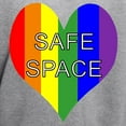 thumbnail image 3 of CafePress - Safe Space In Heart Hooded Sweatshirt - Pullover Hoodie, Hooded Sweatshirt, 3 of 4
