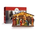 thumbnail image 1 of Pesebre Belén Nacimiento Navideño 9 Figuras Con Luz, 1 of 6