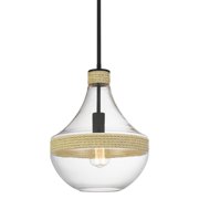 Kira Home Abby 16" Large Modern Vase Kitchen Island Pendant Light