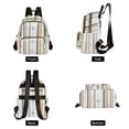thumbnail image 4 of FORMRS Mini Backpack Purse for Women Quilted Travel Daypack Casual Shoulder Bag, Nautical Pattern, 4 of 7