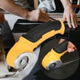 thumbnail image 4 of Tijeras electricas Macarena Amarillo Accesorios recargables por USB, 4 of 7