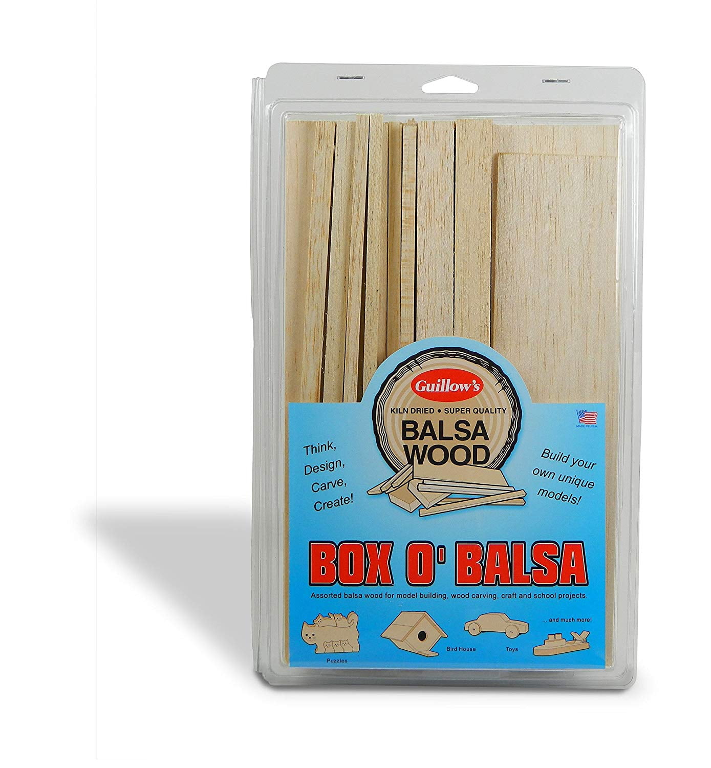 Balsa Wood Modelling Kit Set- BALSA WOOD CRAFT Shts,Rods & Blocks Various Sizes 