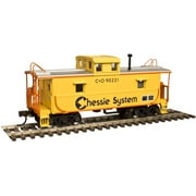 Atlas N Scale C&O-Style Steel Center-Cupola Caboose Chessie System/C&O #90221