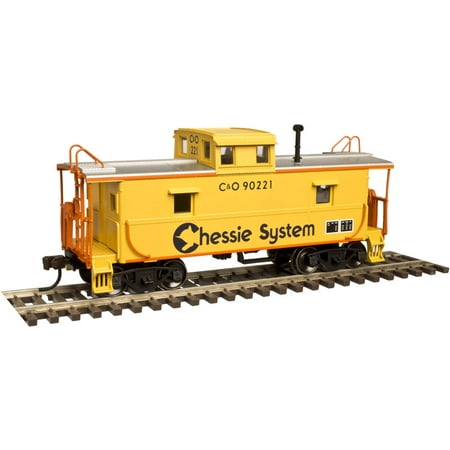 Atlas N Scale C&O-Style Steel Center-Cupola Caboose Chessie System/C&O #90221