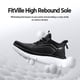 thumbnail image 5 of FitVille-Zapatillas de correr para hombre, zapatos ligeros con suela gruesa, amortiguación, soporte para ARCO, anchos, 5 of 5