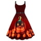 thumbnail image 1 of Vestido de talla grande con correas de Halloween con estampado de calabaza Rosegal  Suéteres Cárdigans, 1 of 5