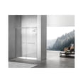 thumbnail image 2 of Elegant Kitchen & Bath SD202-6076BNK 60 x 76 in. Darwin Frameless Shower Door, Brushed Nickel, 2 of 8
