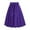 Purple, variant on yillto Summer Skirts for Women's High Waist Knee Length Pleated A Lined Midi Skirts with Belt