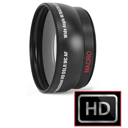 Pro Hi Def Wide Angle Lens with Macro for Nikon Z7 Z6 Z-7 Z-6 (72mm Compatible)