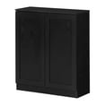 thumbnail image 2 of South Shore Arum 2-Door Sideboard with Shelves, in Black Oak, 2 of 14
