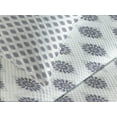 thumbnail image 4 of Ambesonne Floral Quilted Bedspread Set 3 Pcs, Grey Squares Flowers, Queen Size, Grey Grey White, 4 of 5