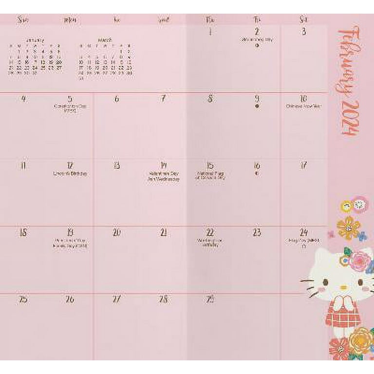 Agenda de poche Hello Kitty 2024-2025 : : Fournitures