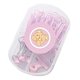 thumbnail image 5 of Uadme Juego de clips de papel, caja resistente, ligera, linda, portátil, multiusos, juego de clips de oficina para familia, escuela, negocios (polvo de Sakura), 5 of 5
