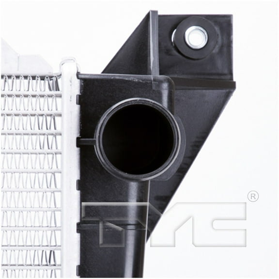 TYC 1451 Compatible with Ford F-Series 2-Row Plastic Aluminum Replacement Radiator Fits select: 1992-1996 FORD F150, 1987-1996 FORD F250