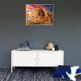 thumbnail image 4 of Dalazy Lion Family 5D Rhinestone DIY Painting Cross-stitch Wall Decor Embroidery Picture Needlework Stitchwork Drawing, 4 of 8