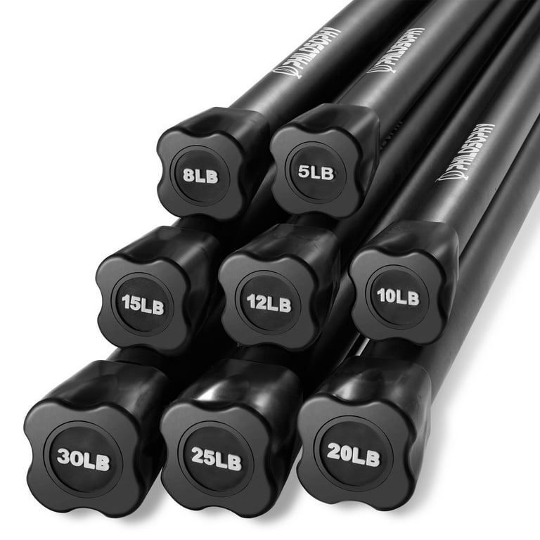 Weighted exercise bar walmart sale