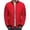 Red, variant on Men's Padded Jackets Winter Full Zipper Outwear Casual Windproof Warm Coat