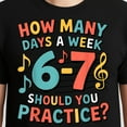 thumbnail image 3 of 6 7 Meme Six Seven For Music Teacher – T-Shirt, Hoodie & Sweatshirt – Music Humor – Teachers & Students, 3 of 6