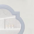 thumbnail image 3 of Framed Mirror, White, 3 of 3