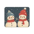 thumbnail image 2 of Winter Snowmans Dish Drying Mat Water Absorbent Non Slip Heat Resistant Dish Drainer Rack Mats for Kitchen, 2 of 8