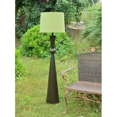 Kenroy Home Valetta Black Outdoor Floor Lamp