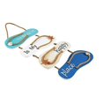 thumbnail image 4 of Ocean Decor Wall Art Flip Flop Wall Ornament, Slippers Hanging Decoration,Ocean Decorfor Living Room Bedroom Dining Room, 4 of 5
