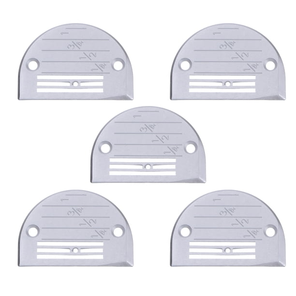 Needle Plate E24 No.18 & No.20 Hole Type E Chrome Plated for Sewing ...