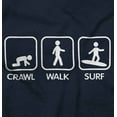 thumbnail image 2 of Crawl Walk Surf Toddler Boy Girl T Shirt Infant Toddler Brisco Brands 18M, 2 of 6