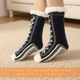 thumbnail image 5 of XSAOP Black Heated Socks, USB Rechargeable Cozy Warm, 5 of 10