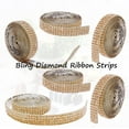 thumbnail image 5 of 6Rolls Self-Adhesive Crystal Rhinestone Diamond Ribbon DIY Bling Crystal Ribbon Sticker Wrap for Craft Tape Roll with 2mm Rhinestones Strips for Craft Phone Car Decor(6 Yards), 5 of 7