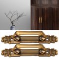 thumbnail image 2 of LHCER Poignée de Garde-Robe 2pcs / Set Style Européen Antique Zinc Alliage Porte Tirer Poignée Armoire Accessoire Matériel, Poignée de Porte, 2 of 8