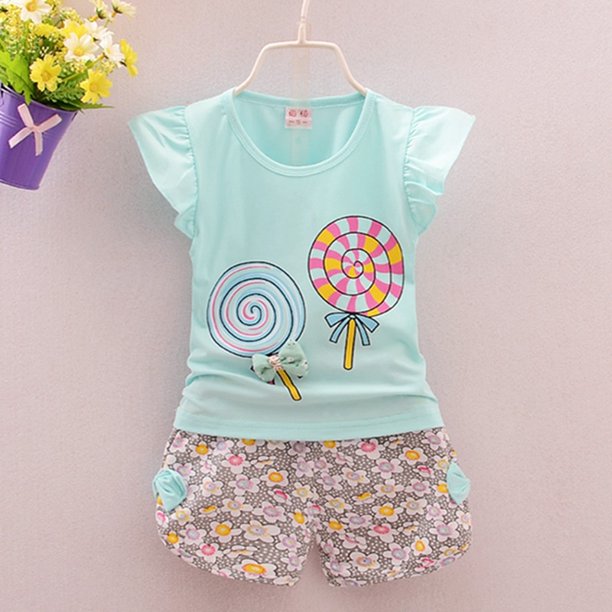 Conjunto de ropa de princesa de verano para niñas, ropa informal para niños, chaleco de Minnie de dibujos animados a la moda para bebés, Tops, pantalones cortos, traje, chándales, Outfits18M Gao Jinjia LED
