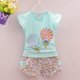 thumbnail image 1 of Conjunto de ropa de princesa de verano para niñas, ropa informal para niños, chaleco de Minnie de dibujos animados a la moda para bebés, Tops, pantalones cortos, traje, chándales, Outfits18M Gao Jinjia LED, 1 of 2